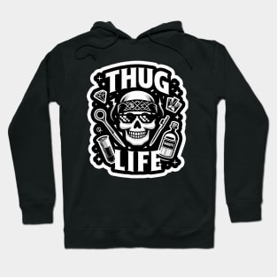 Thug Life Inspired Vector Design Hoodie